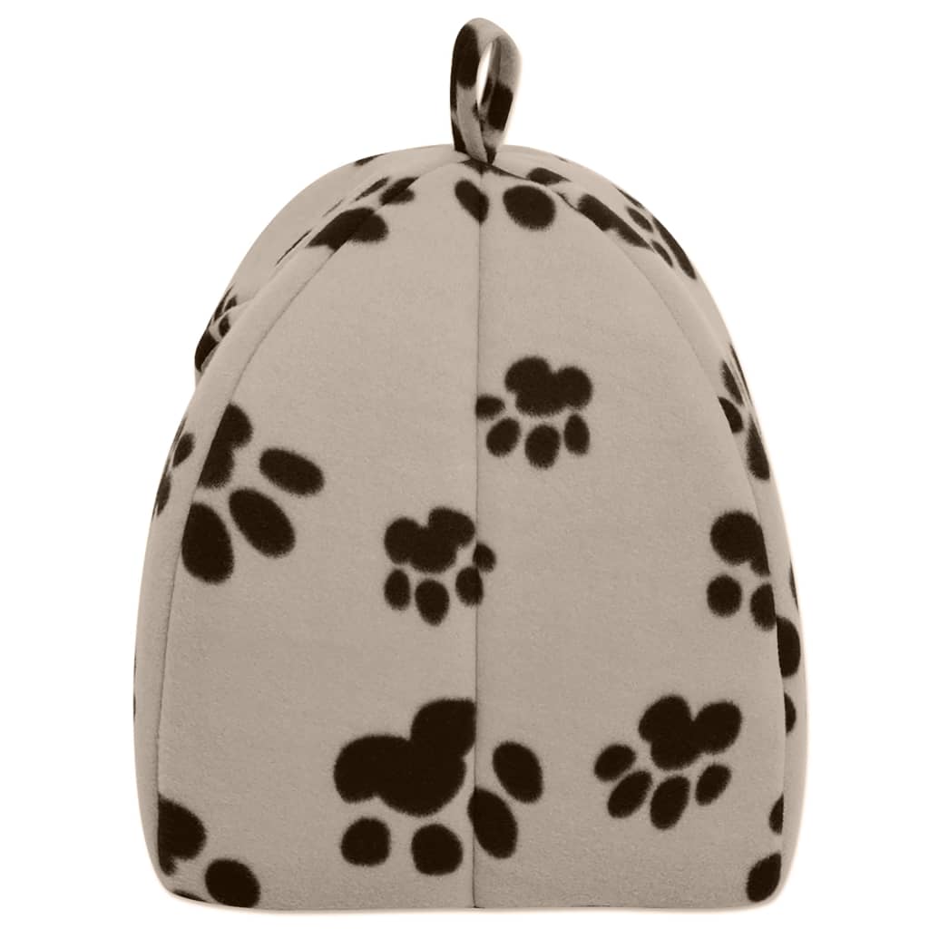 Alt View 2. Boyel Living - Beige Polyester Fleece Cat Cubby Bed with Removable Covers - Beige.