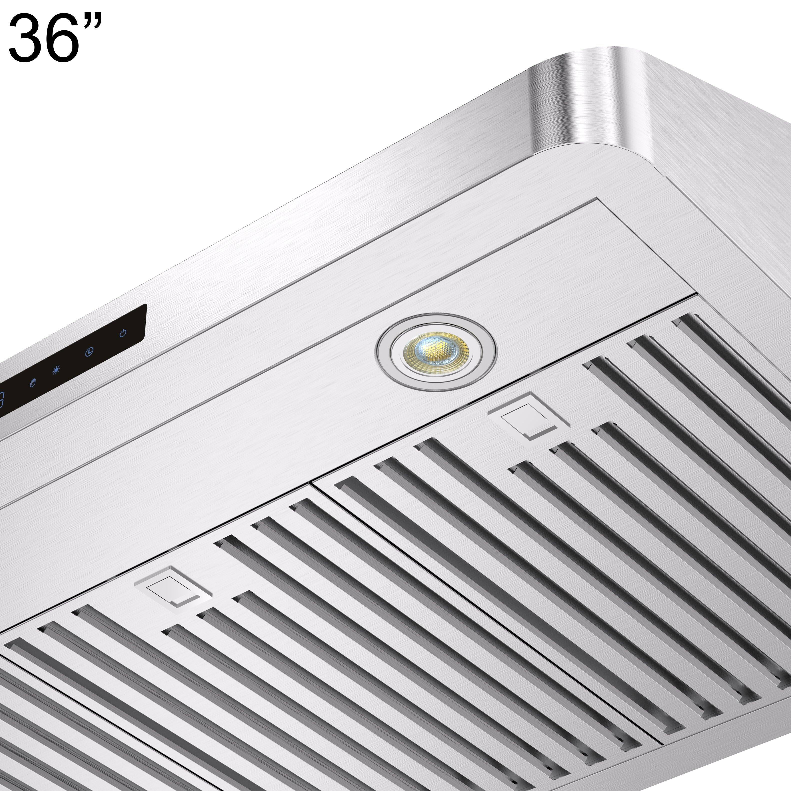 Windster Hoods 36 inches Externally Vented Under Range Hood