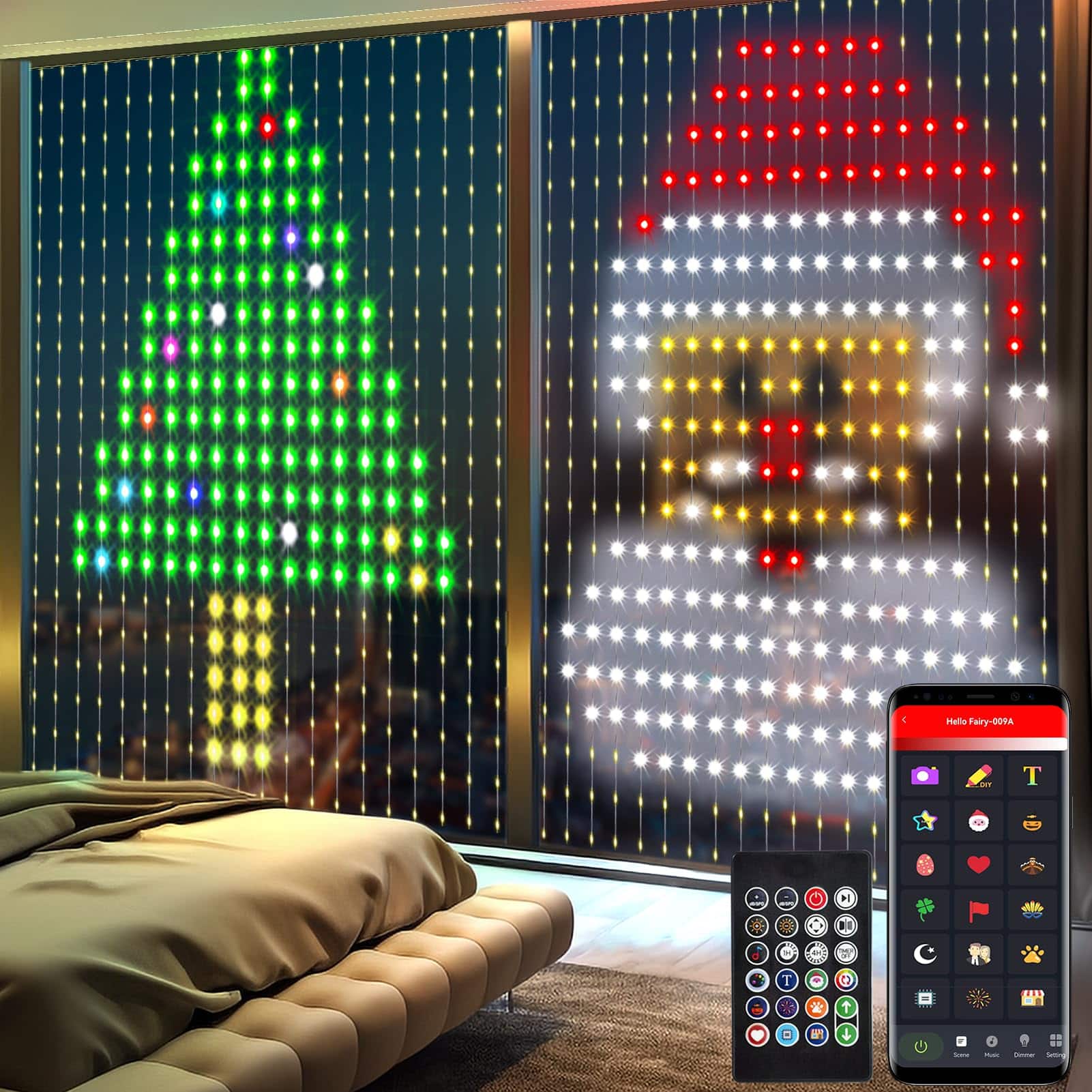 Stylel Star - LED Lights Music Sync Smart RGB - Smart RGB LED Strip Lights with App Control & Music Sync