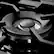 Alt View 2. ZLINE - Professional 36" Gas Cooktop with 6 Burners - Black stainless steel.