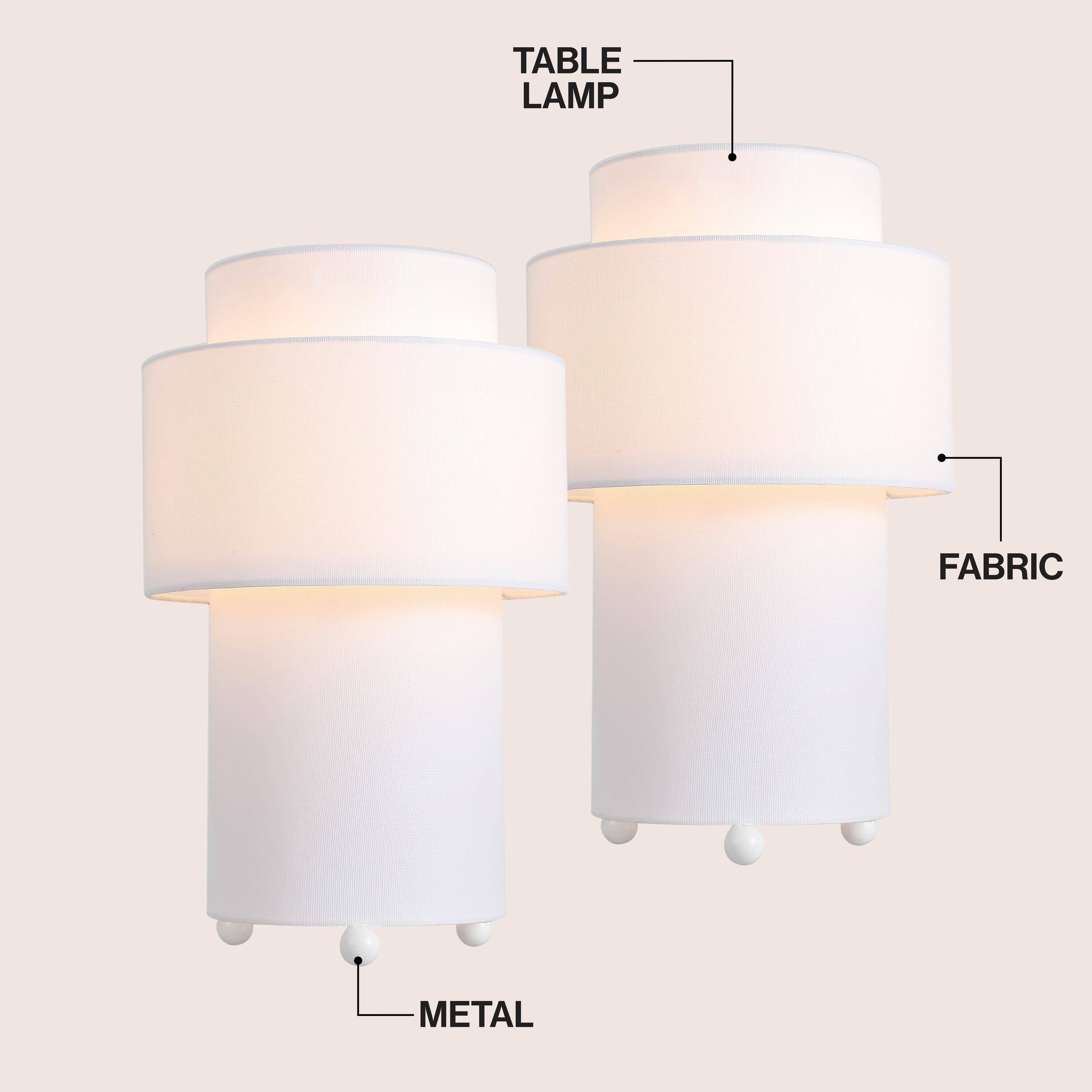 TABLE LAMP  
FABRIC  
METAL