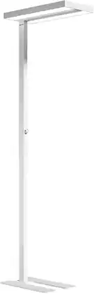 Honeywell - LED Floor Lamp Modern Sunturalux Eye Caring Tall Standing Light, 8000LM 4000K Natural Daylight Dimmable Reading Lampara - White