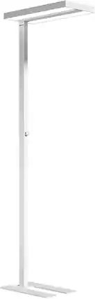 Front. Honeywell - LED Floor Lamp Modern Sunturalux Eye Caring Tall Standing Light, 8000LM 4000K Natural Daylight Dimmable Reading Lampara - white.
