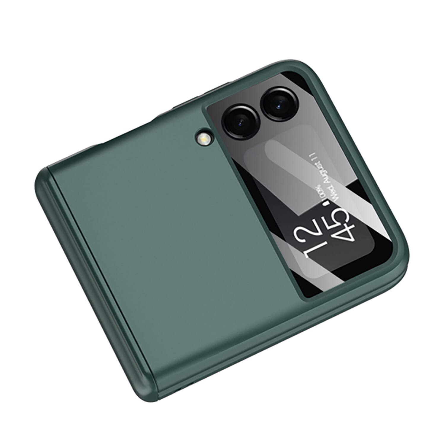 Alt View 16. SaharaCase - Full Body Case for Samsung Galaxy Z Flip4 - Forest Green.