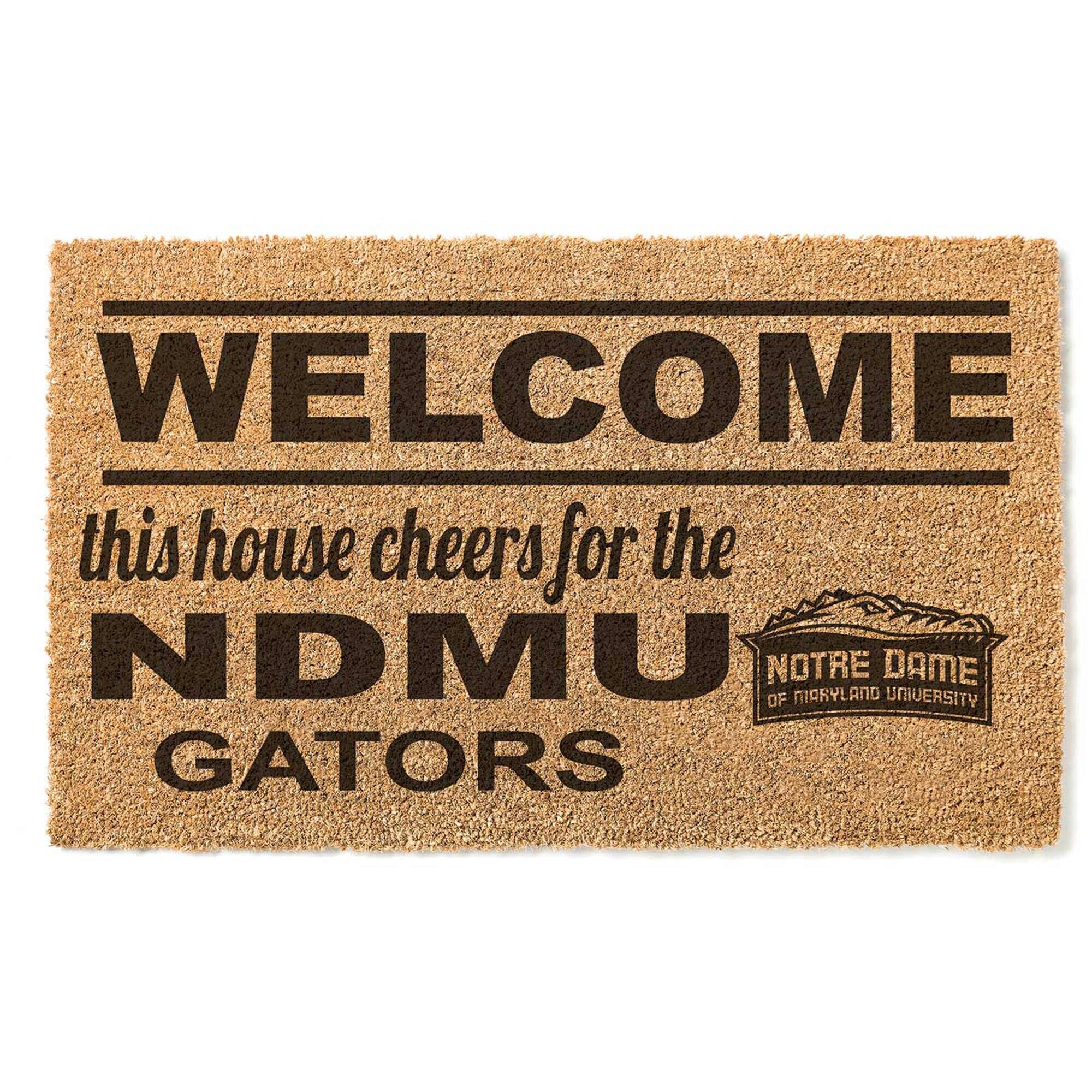 Notre Dame of Maryland Gators 18" x 30" Welcome Doormat