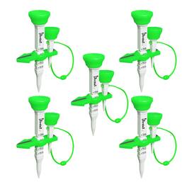 Kproduct4u - Birdie1 Smart Golf Tees (Long Tees + Short Tees), 5 pack - Green