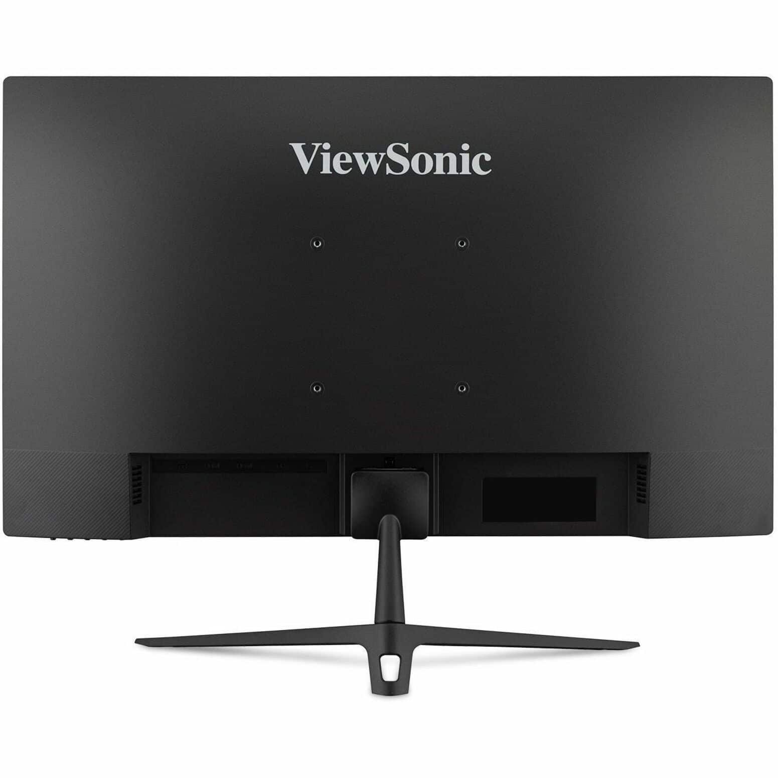 Alt View 11. ViewSonic - VX2428A 24" IPS LCD FHD 180Hz Gaming Monitor (USB-C, HDMI1.4, DP) - Black.