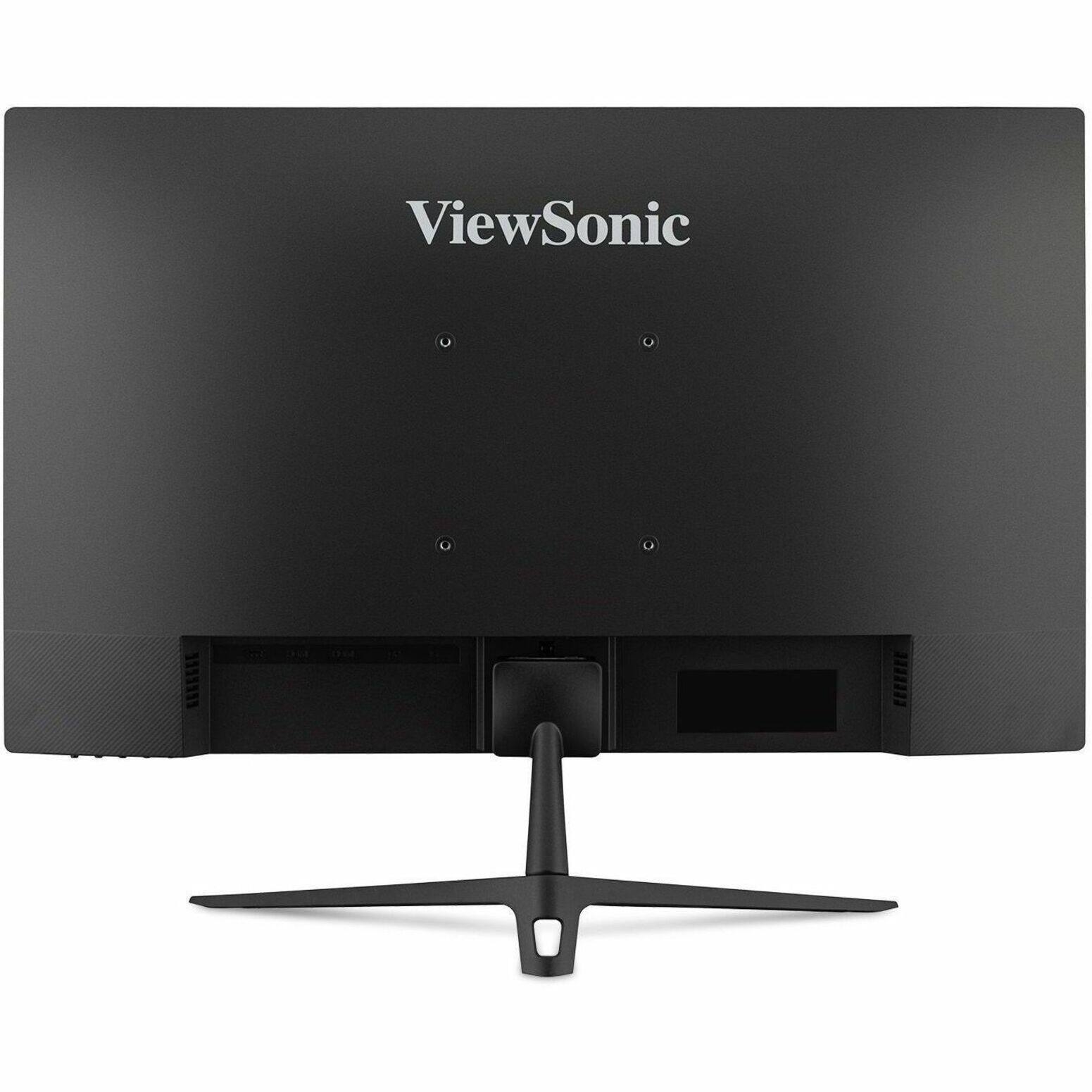 Alt View 11. ViewSonic - VX2428A 24" IPS LCD FHD 180Hz Gaming Monitor (USB-C, HDMI1.4, DP) - Black.