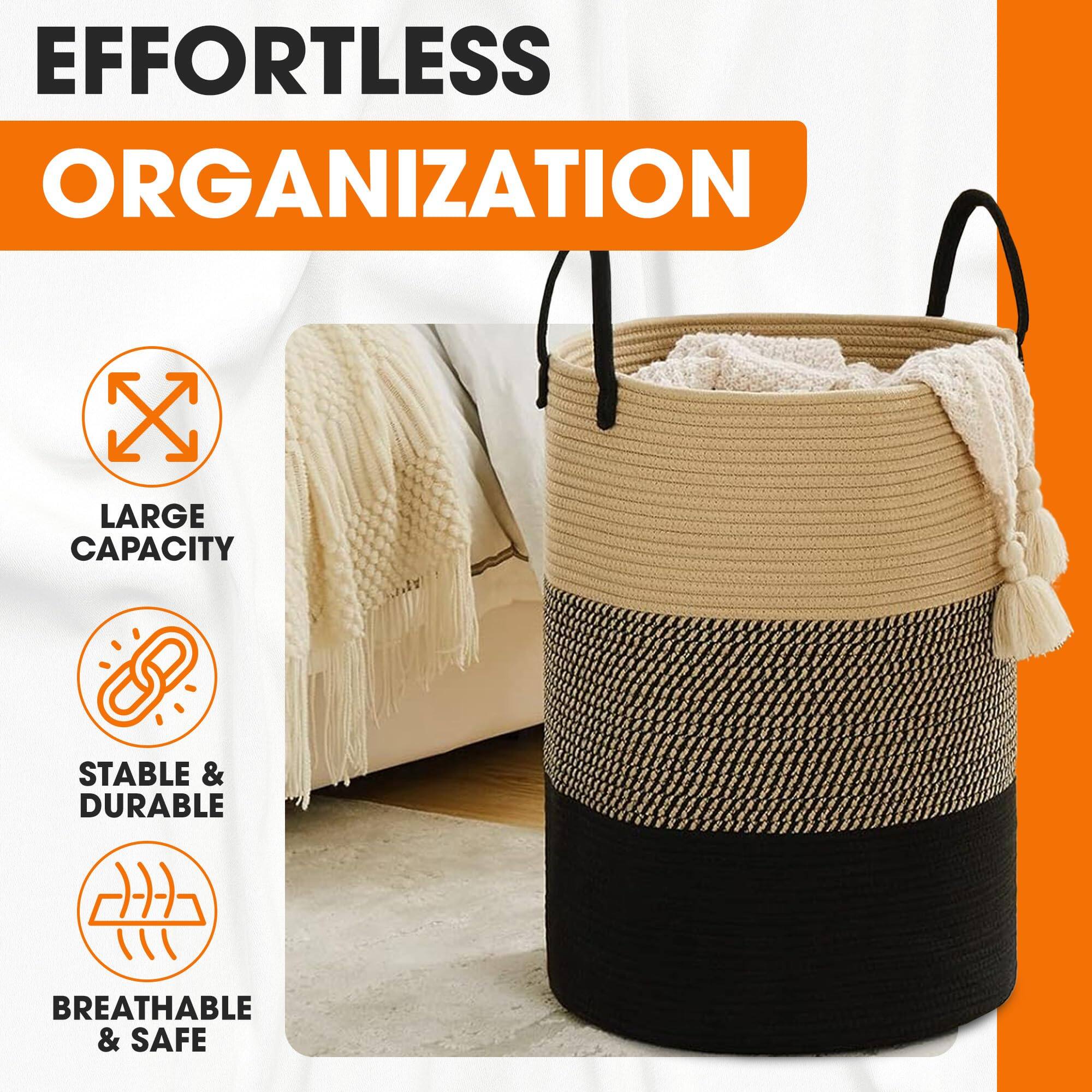 EFFORTLESS ORGANIZATION  
X LARGE CAPACITY  
STABLE & DURABLE  
BREATHABLE & SAFE