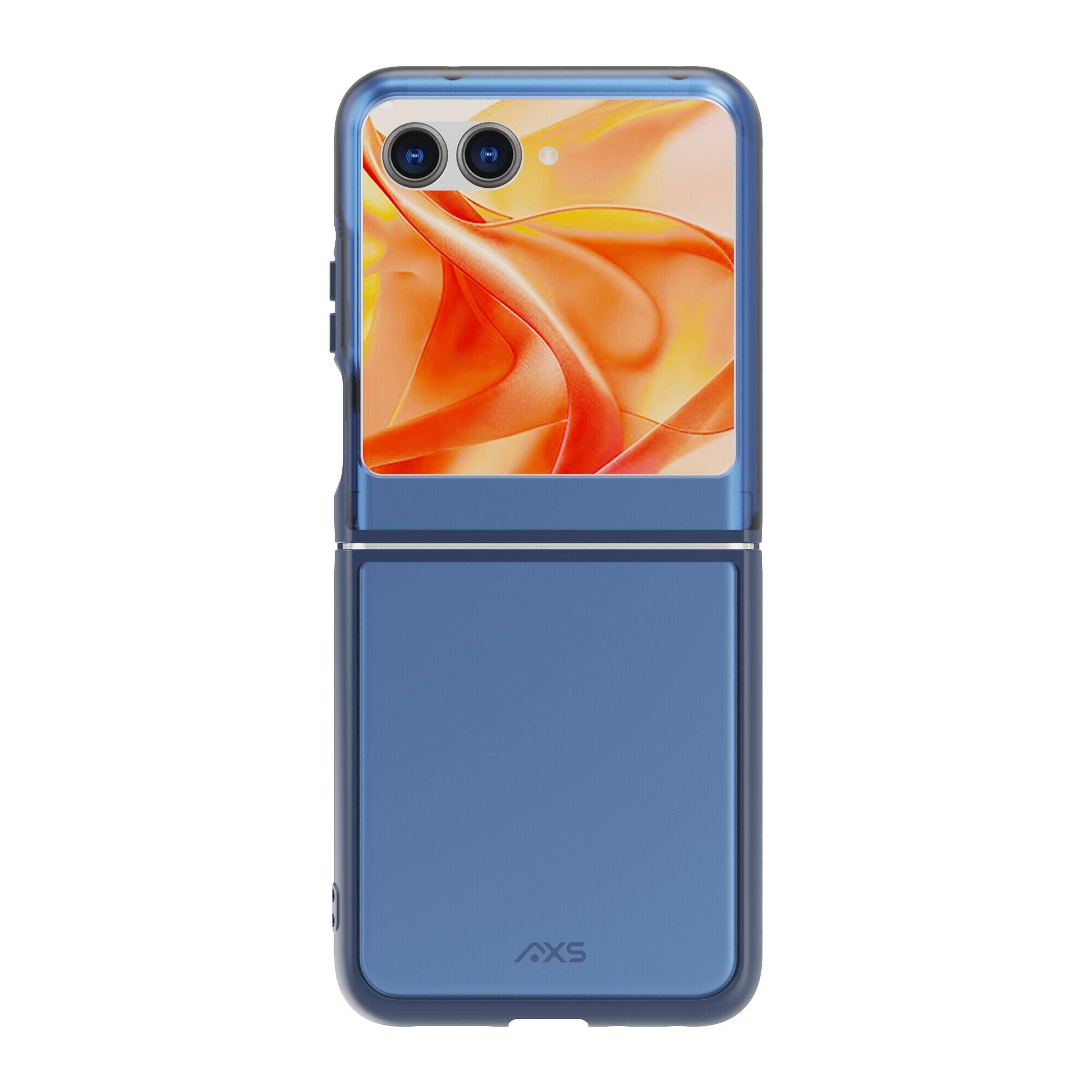 Back. AXS - PROShield 2.0 Case for Moto RAZR - Blue.