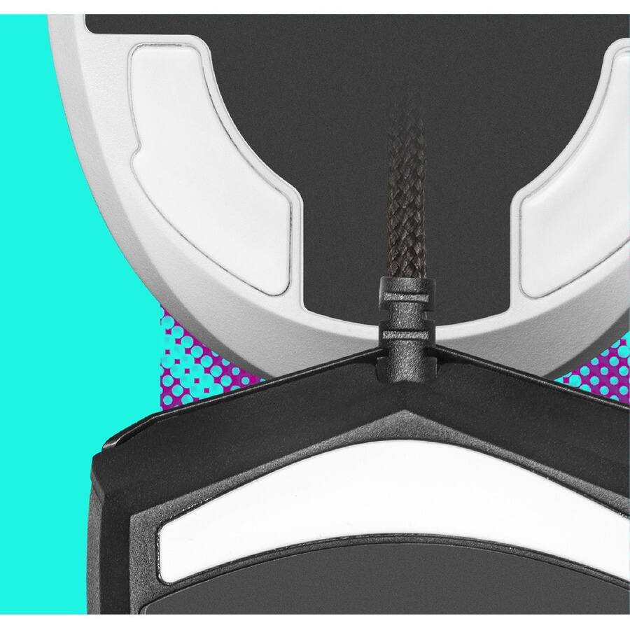 Alt View 5. Cooler Master - Cooler Master MM310 Gaming Mouse Black - 12000 dpi - USB Type A - 6 Button(s) - RGB Scroll Wheel - Ambidextrous Design - Black.