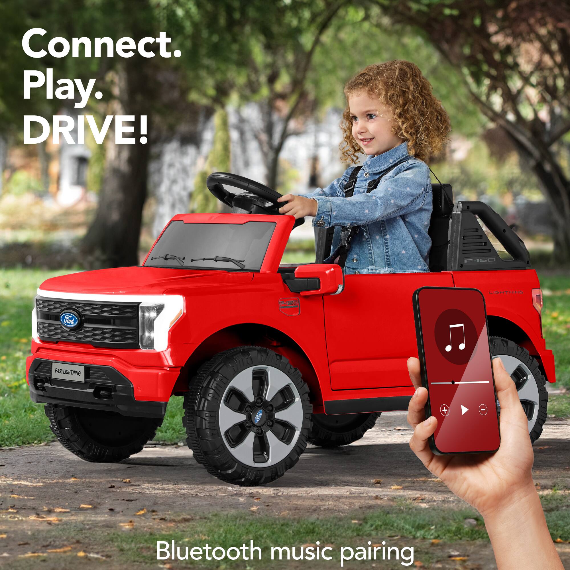 Connect. Play. DRIVE! Bluetooth music pairing