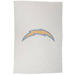 Logo Brands - Los Angeles Chargers 54" x 84" Sweatshirt Blanket - Multicolor