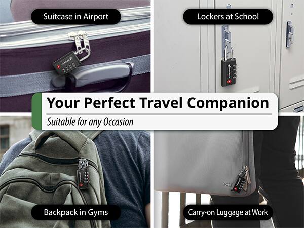 Your Perfect Travel Companion Suitable for any Occasion Suitcase in Airport Lockers at School Backpack in Gyms Carry-on Luggage at Work