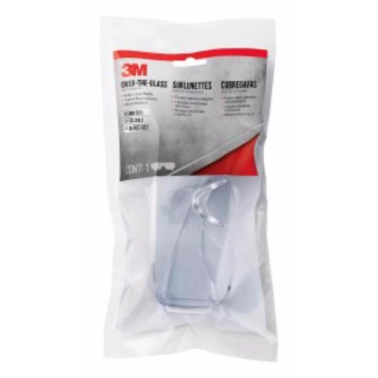 3M - Over-the-Glass Safety Glasses Lens Frame 1 pc - Clear