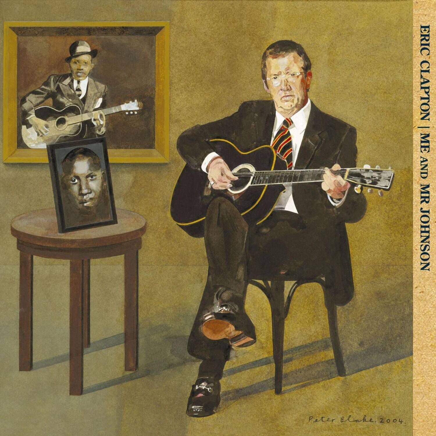 ERIC CLAPTON | ME AND MR JOHNSON  
Peter Blake. 2004.