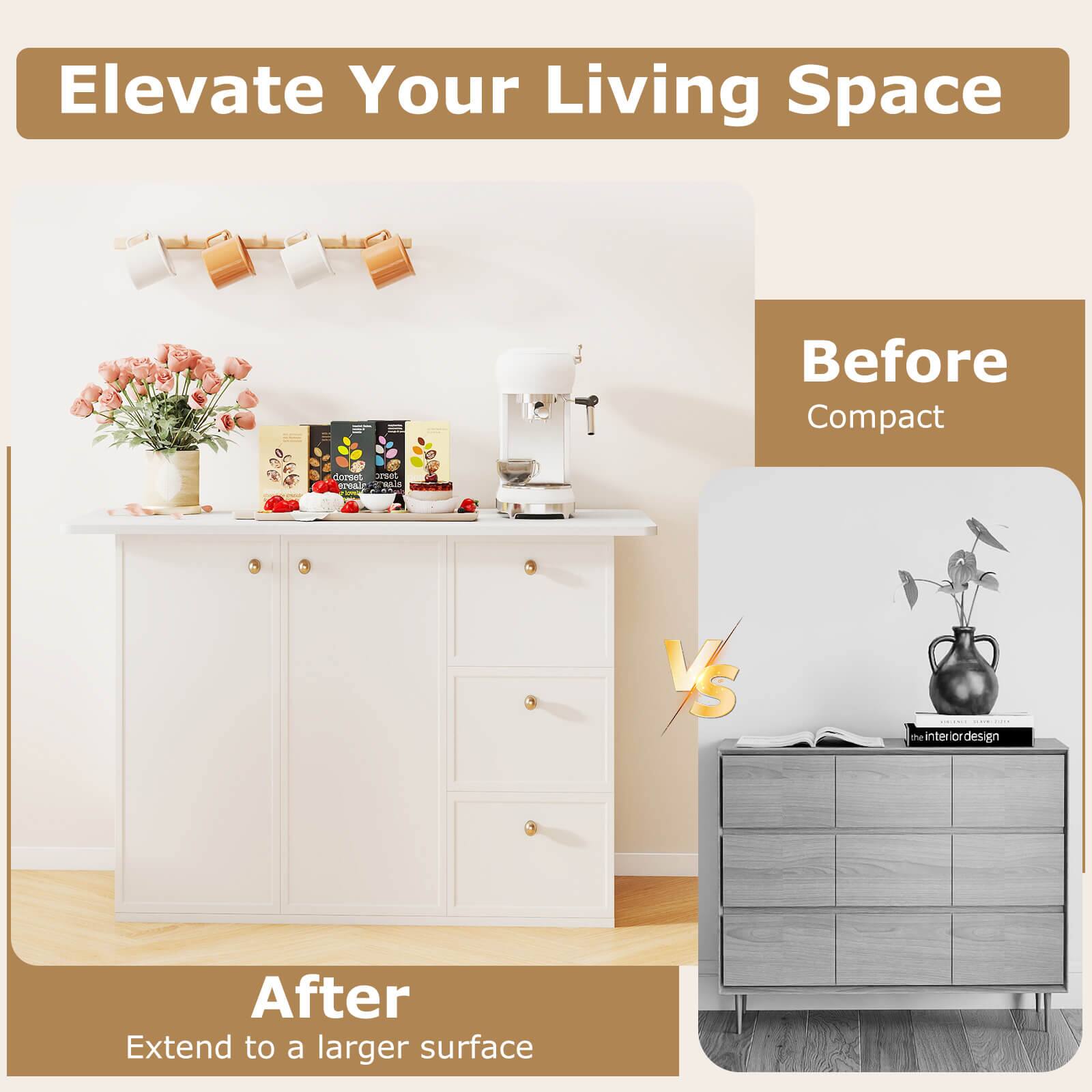 Elevate Your Living Space

Before
Compact

After
Extend to a larger surface