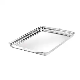All Clad - All-Clad 11.5" x 17" Stainless Steel Half Sheet Pan Bakeware, Tri-ply, Silver