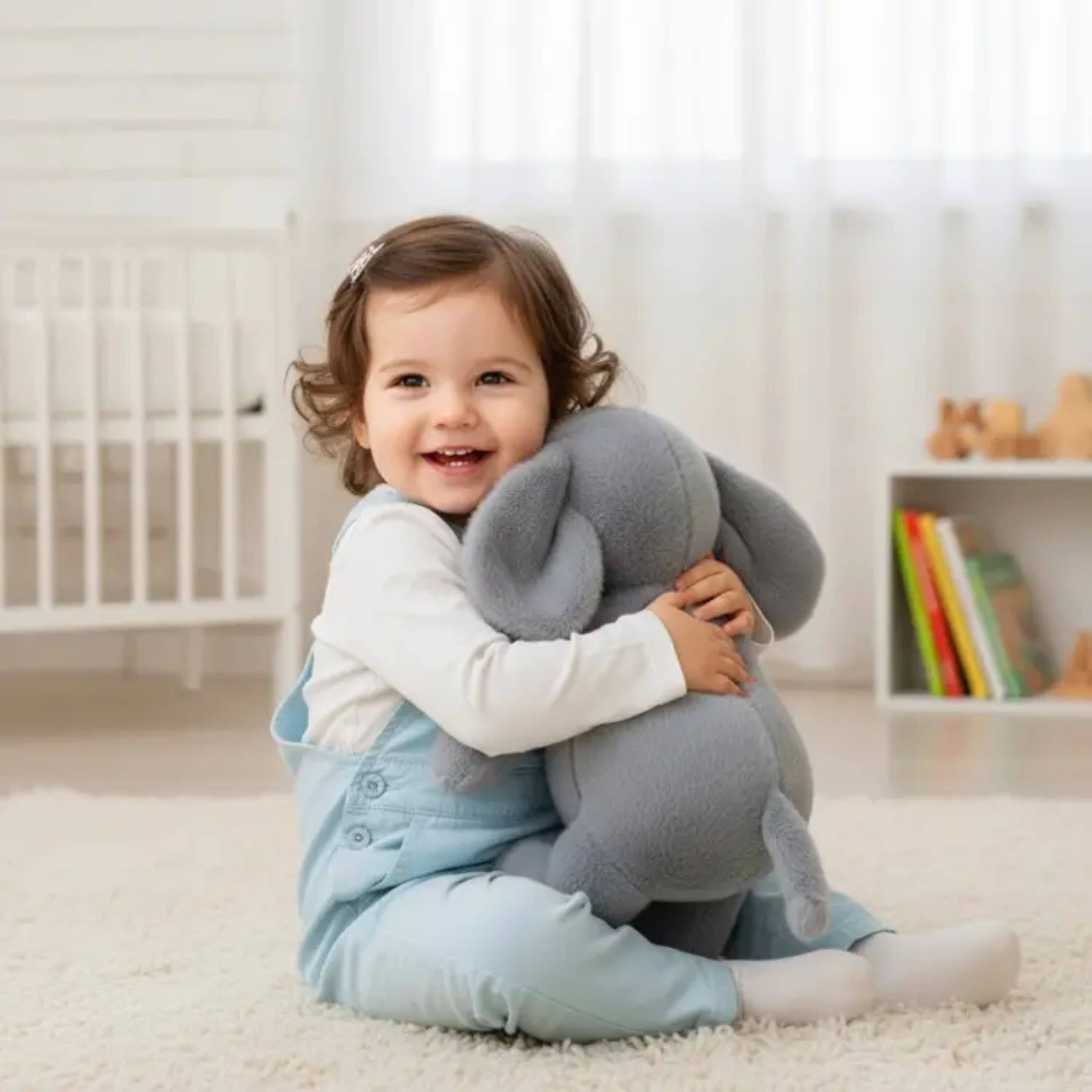 Alt View 1. Kitcheniva - 12" Elephant Stuffed Animal Plush Toy For Kids.