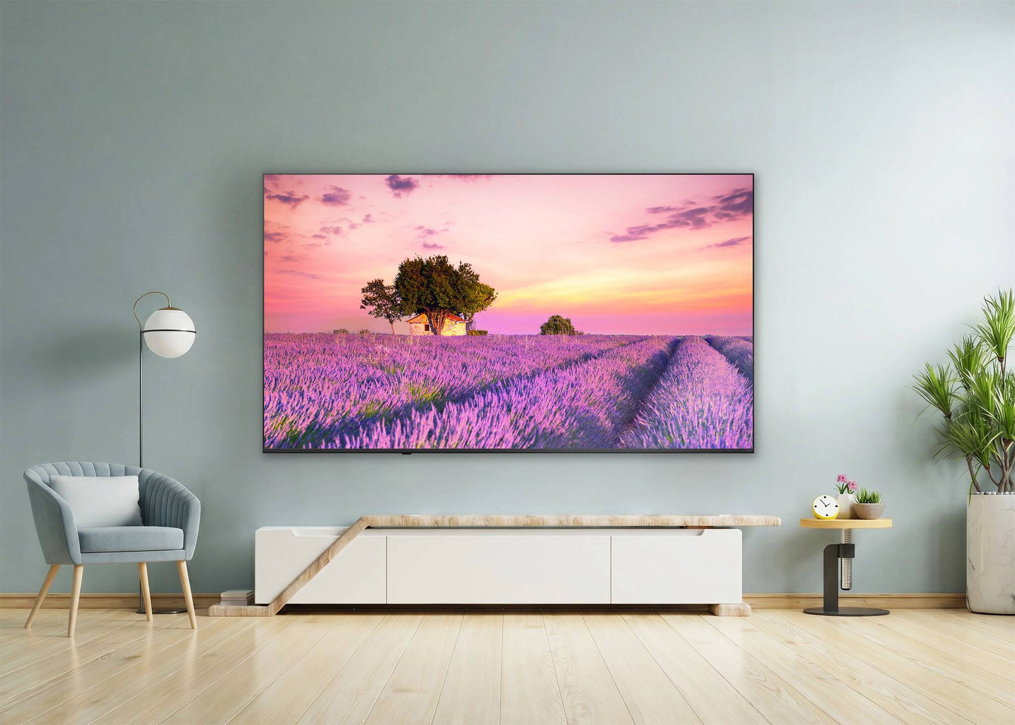 Alt View 22. LG - 85" Class 75B Series QNED AI Mini LED 4K Smart webOS TV (2026).