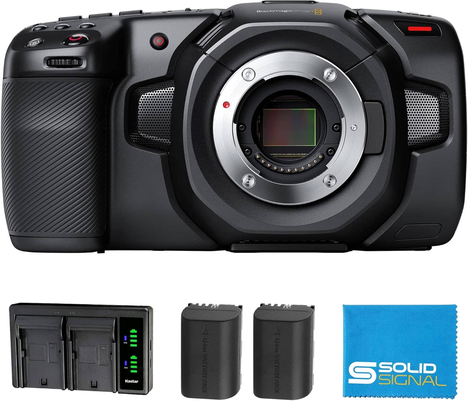 Blackmagic Design - Pocket Cinema Camera 4K Power Bundle