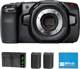Blackmagic Design - Pocket Cinema Camera 4K Power Bundle