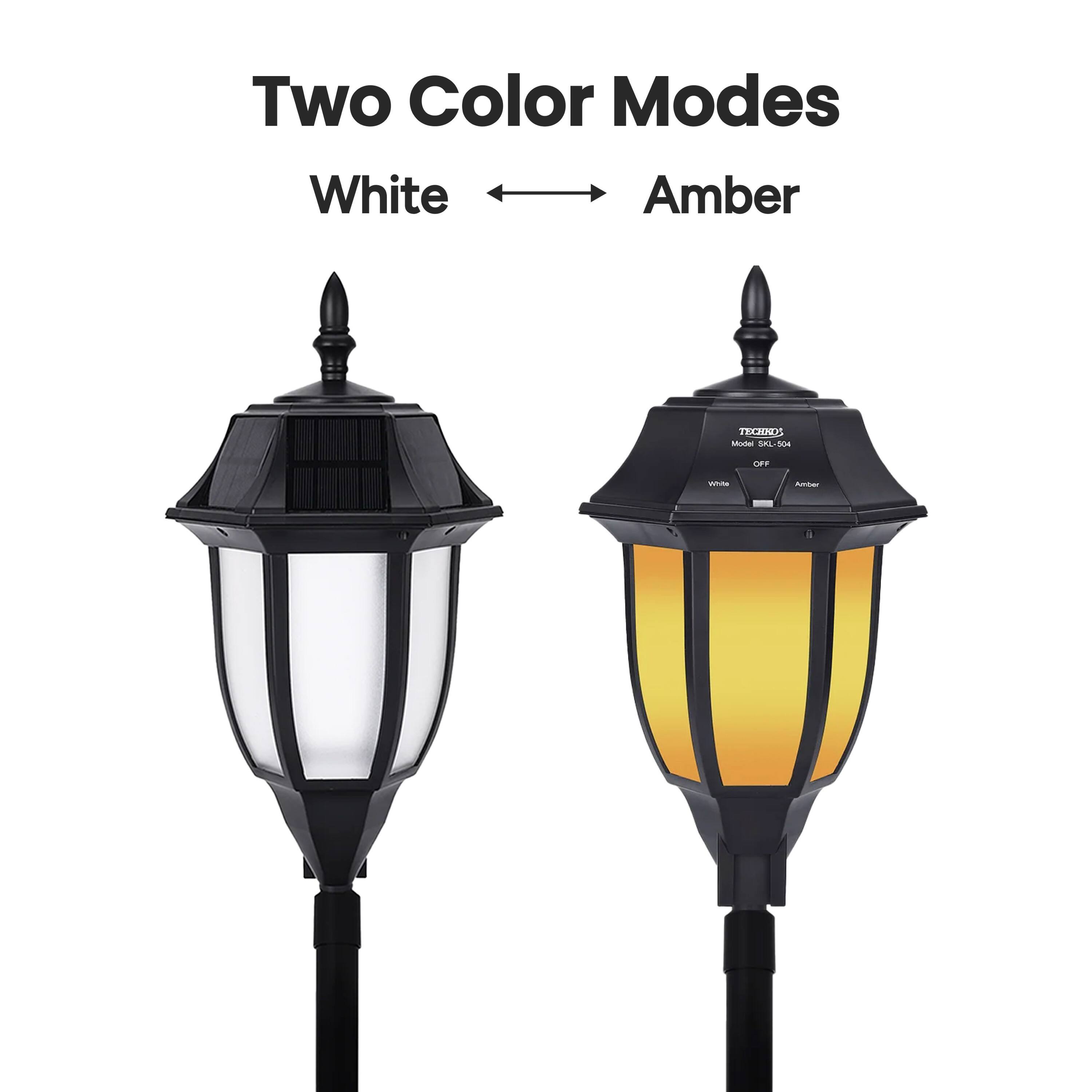 Two Color Modes White Amber