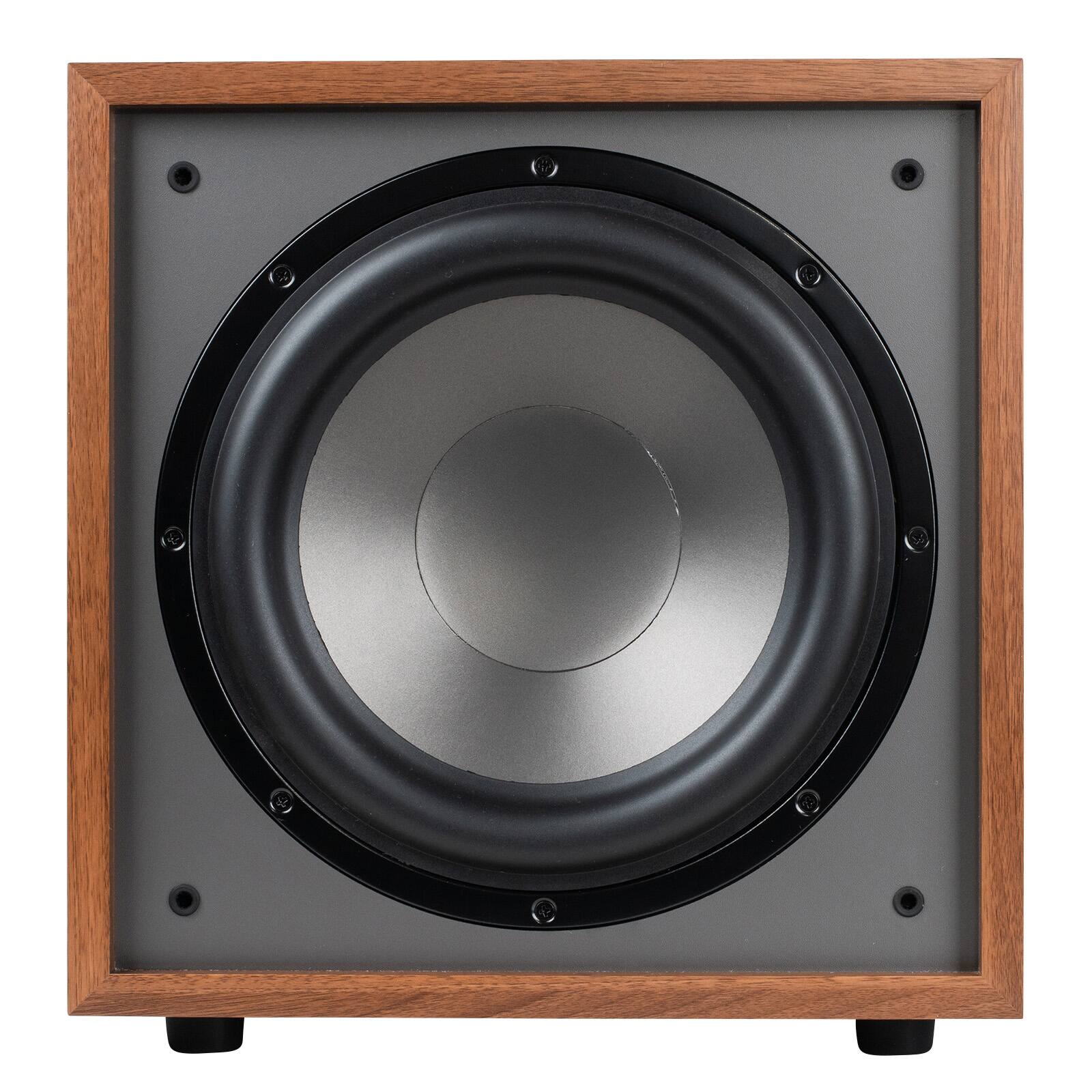 Back. Dayton Audio - Dayton Audio CS1200 12" 200W Powered Subwoofer Wood.