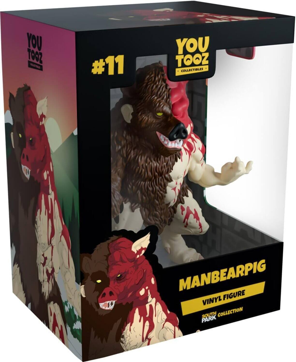YOU TOOZ #11  
MANBEARPIG  
VINYL FIGURE  
SOUTH PARK COLLECTION  
YOU TOOZ COLLECTIBLES