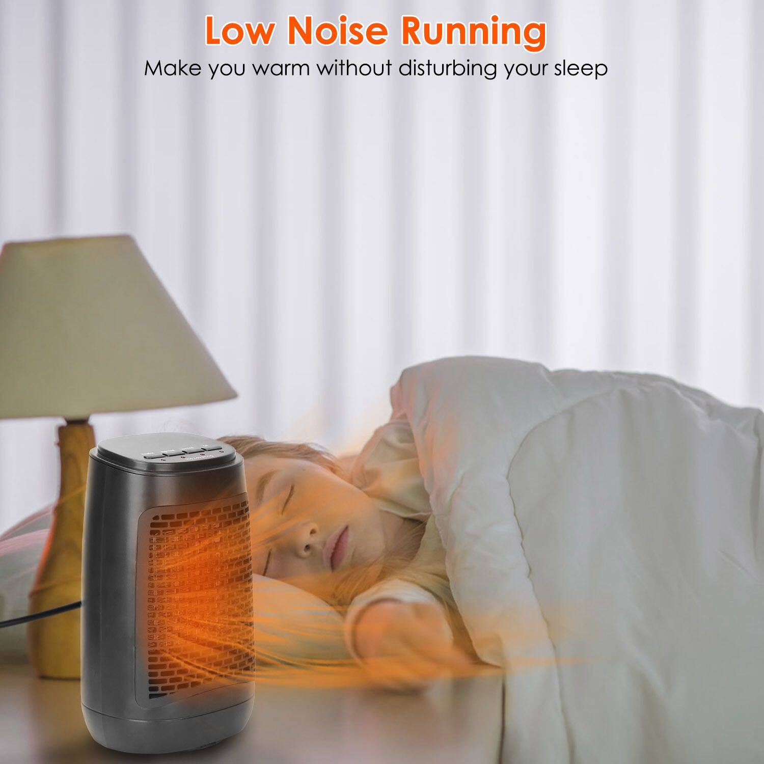 Low Noise Running  
Make you warm without disturbing your sleep