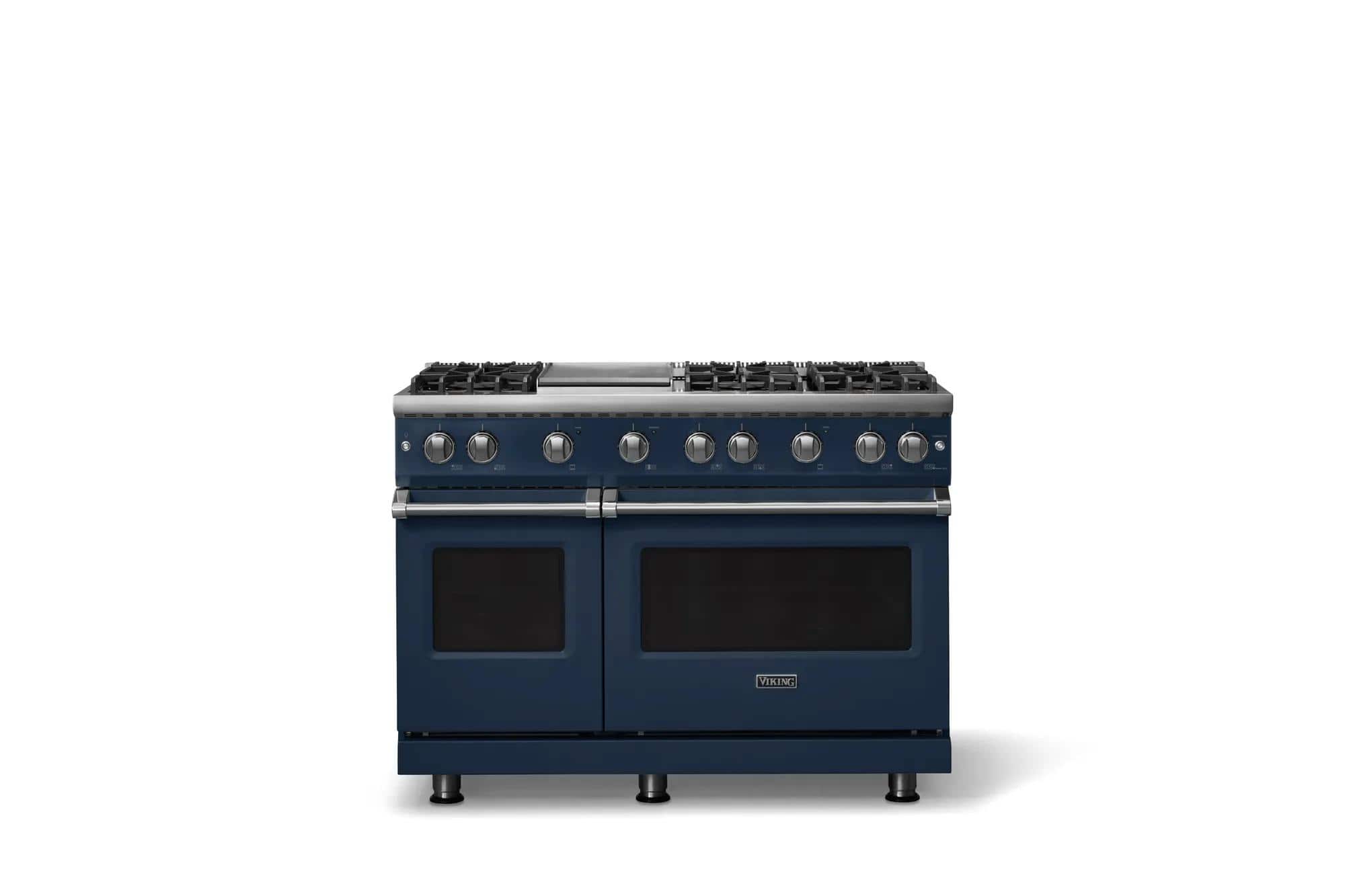 Viking - Pro 5 Series 6.1 Cu. Ft. Freestanding Sealed 6 Burner Gas Convection Range w. Griddle - Slate Blue - Slate Blue price history on PriceWatchPro