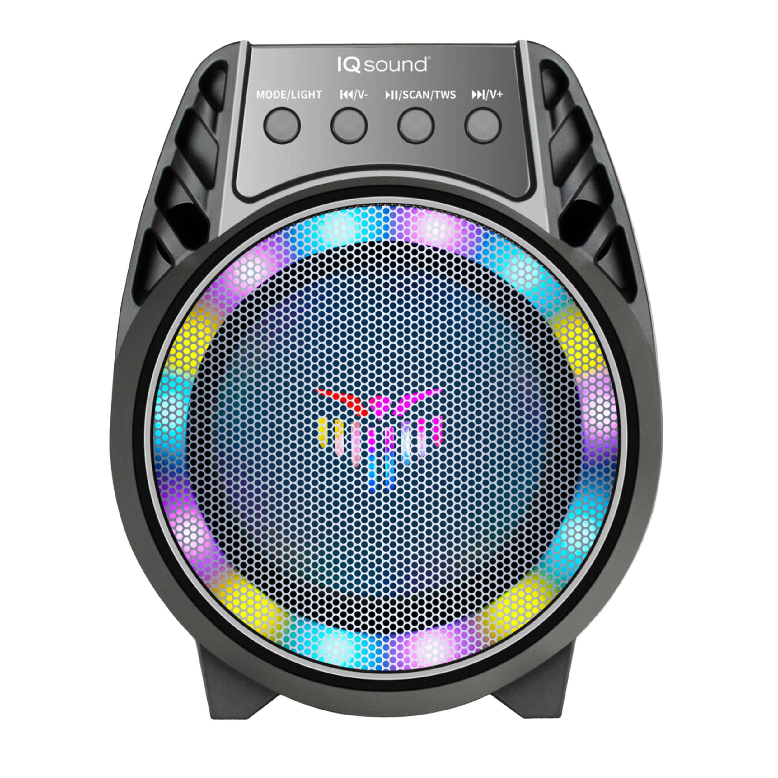 IQ sound  
MODE/LIGHT K/V- II/SCAN/TWS CH/V+