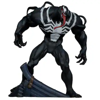 Front. McFarlane Toys - McFarlane Toys- Marvel Rivals Venom 1:6th Scale Collectible - Multicolor.