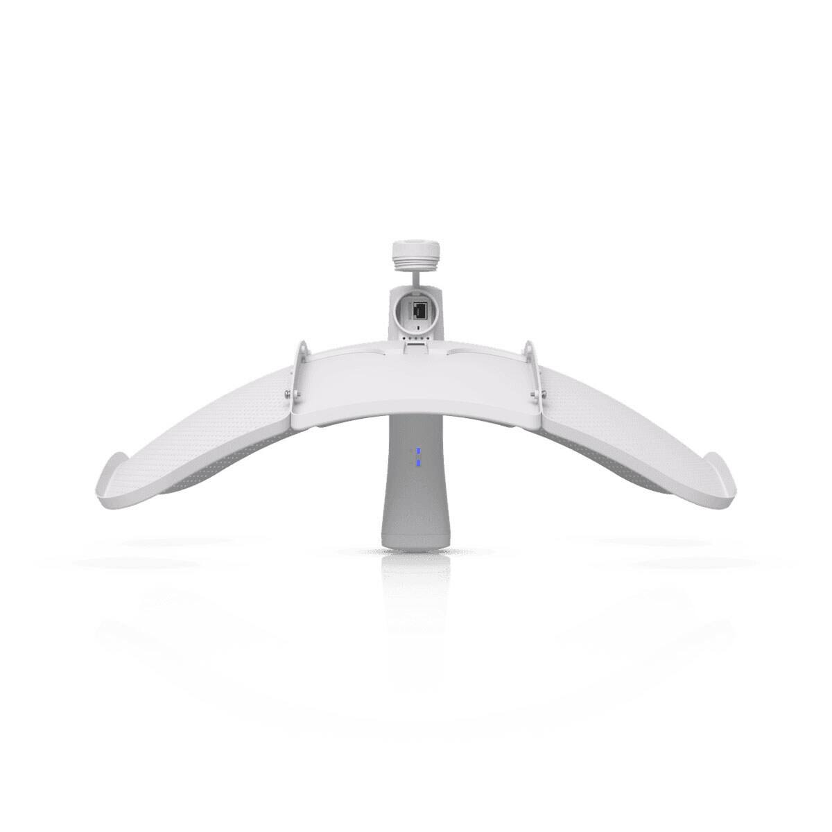Alt View 5. Ubiquiti Networks - Ubiquiti Networks LiteBeam AC LR airMAX ac CPE with Dedicated Management Radio - White.