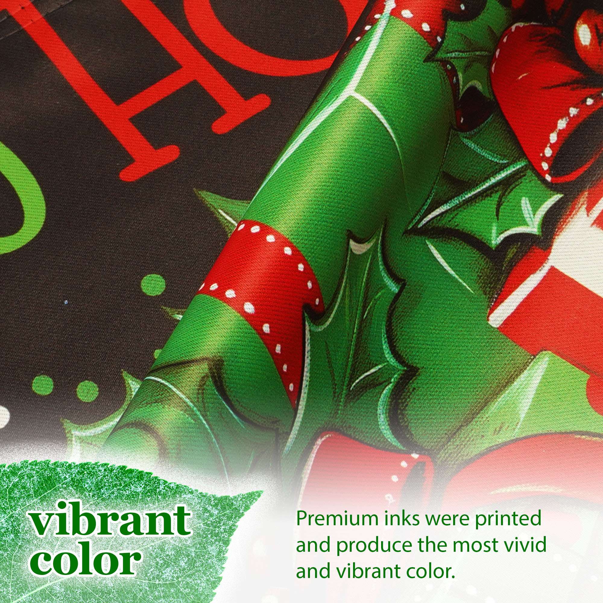 HO vibrant Premium inks were printed and produce the most vivid and vibrant color.