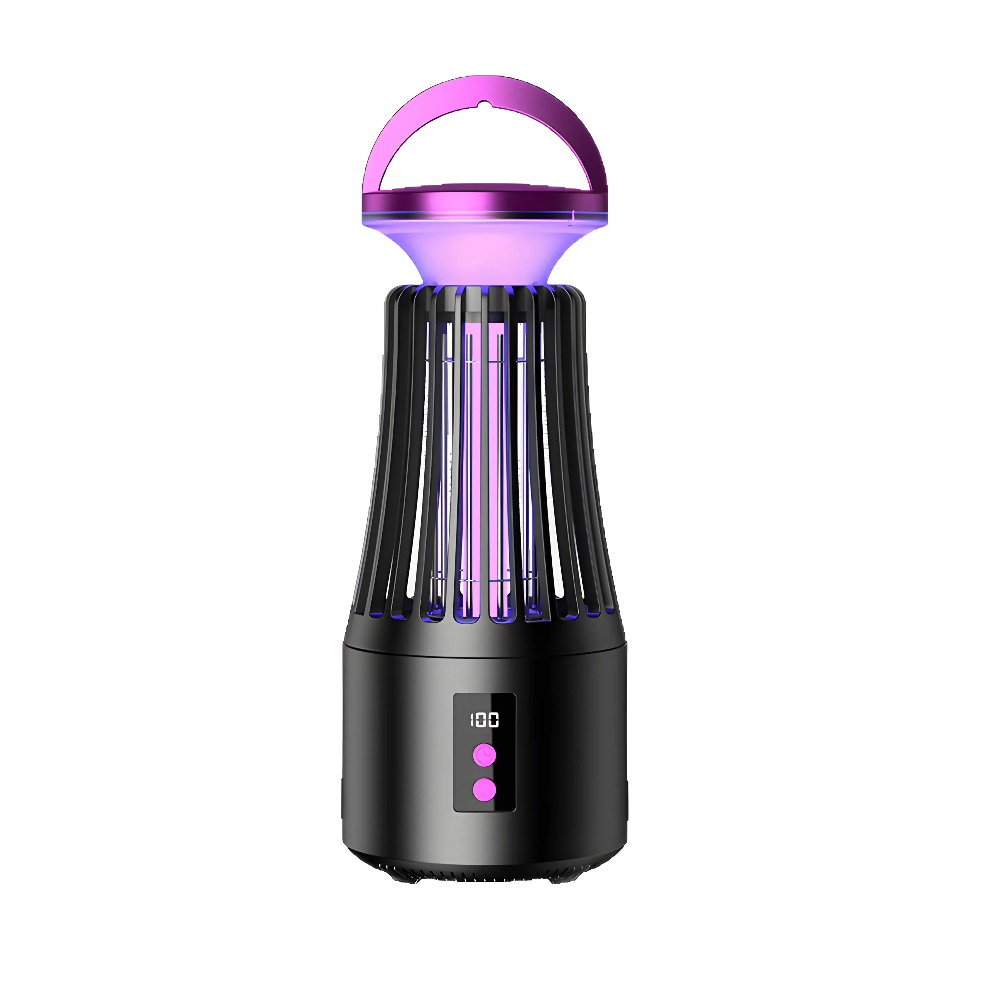 Front. Cluzine - 3500V Electric Mosquito Killer, UV Light, Silent Scheduled Operation for Indoor Bedroom - Multicolor.