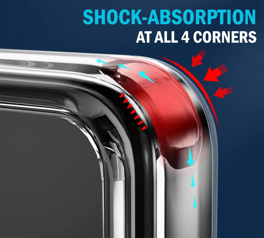 SHOCK-ABSORPTION AT ALL 4 CORNERS