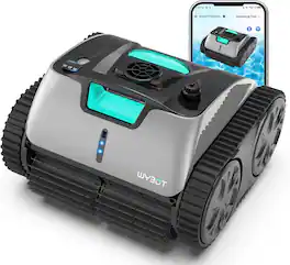 Wybot - C1 Pro Cordless Robotic Pool Cleaner for In-Ground Pools up to 1615sq.ft, Pool Vacuum with Infrared Sensors - Gray