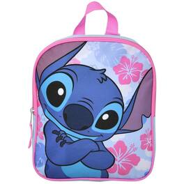 Disney - Fast Forward Stitch10 Inch Small Mini Backpack for Boys, Lightweight Toddler Backpack for School - Assorted Pre-Pack