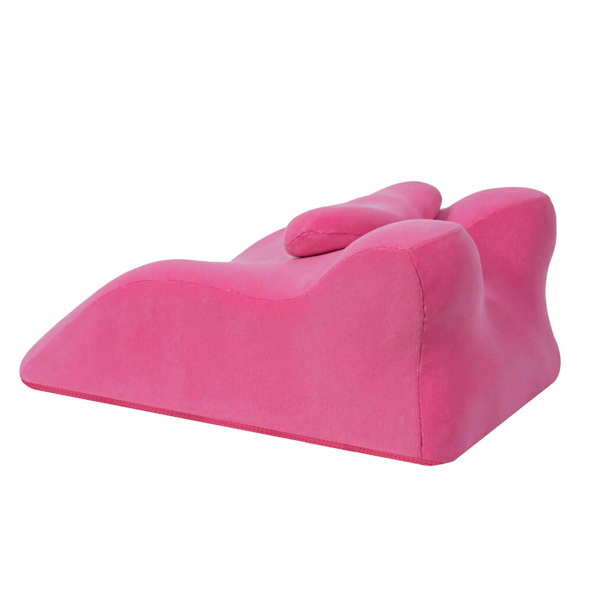 Alt View 10. GOODSILO - Ergonomic Posture Support Pillow for Legs, Lumbar, and Back - Multi-Functional Comfort Cushion - Pink.