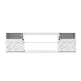 Boyel Living - TV Stand Fits TVs up to 70 to 80 in - White