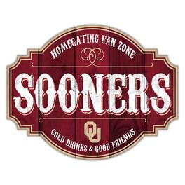Fan Creations - Oklahoma Sooners 24'' Homegating Tavern Sign - Multicolor
