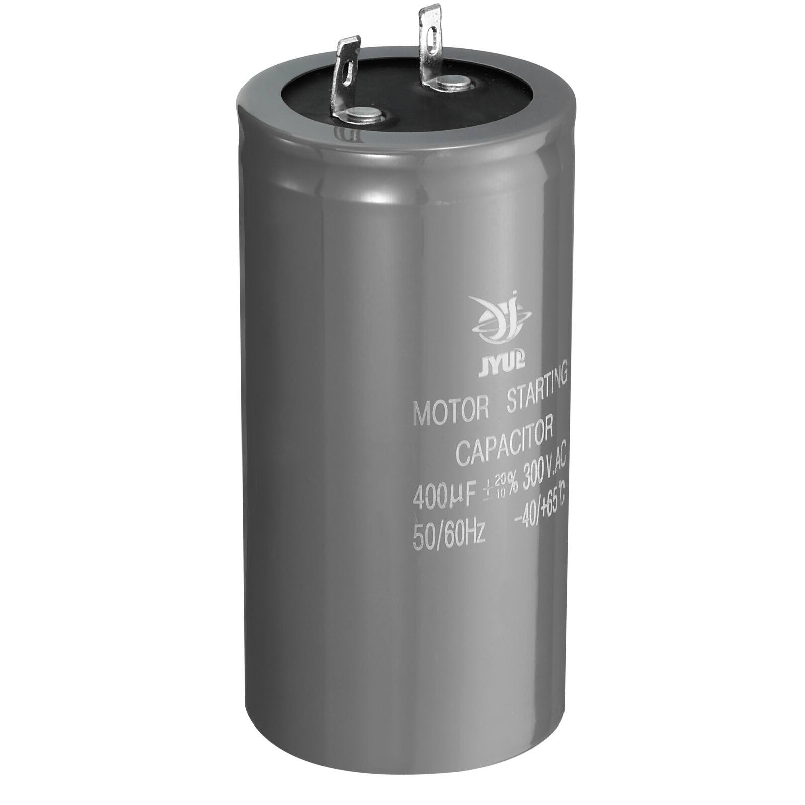 JYUP MOTOR STARTING CAPACITOR 300VAC 400µF 1.5% -40-4657 50/60Hz