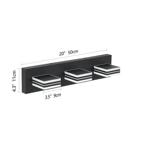 20" 50cm  
4.3" 11cm  
3.5" 9cm