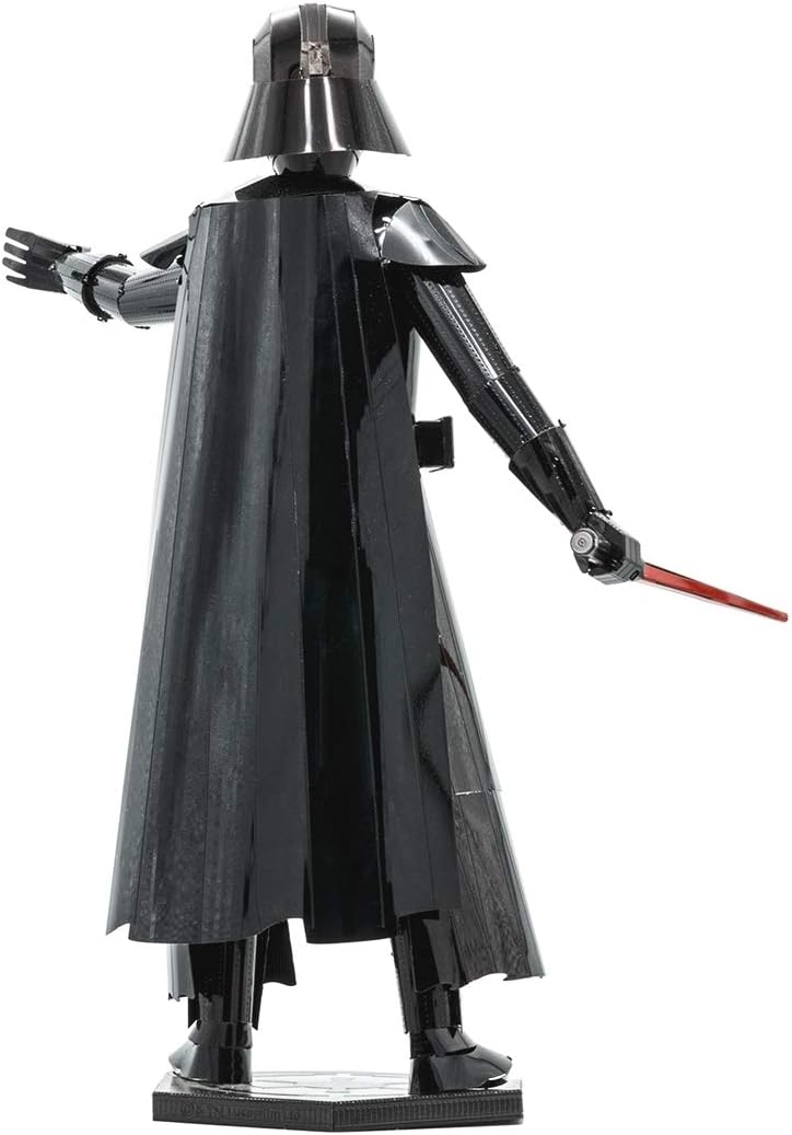 Alt View 2. Metal Earth - Metal Earth Premium Series Star Wars Darth Vader 3D Metal Model Kit Fascinations - Silver.
