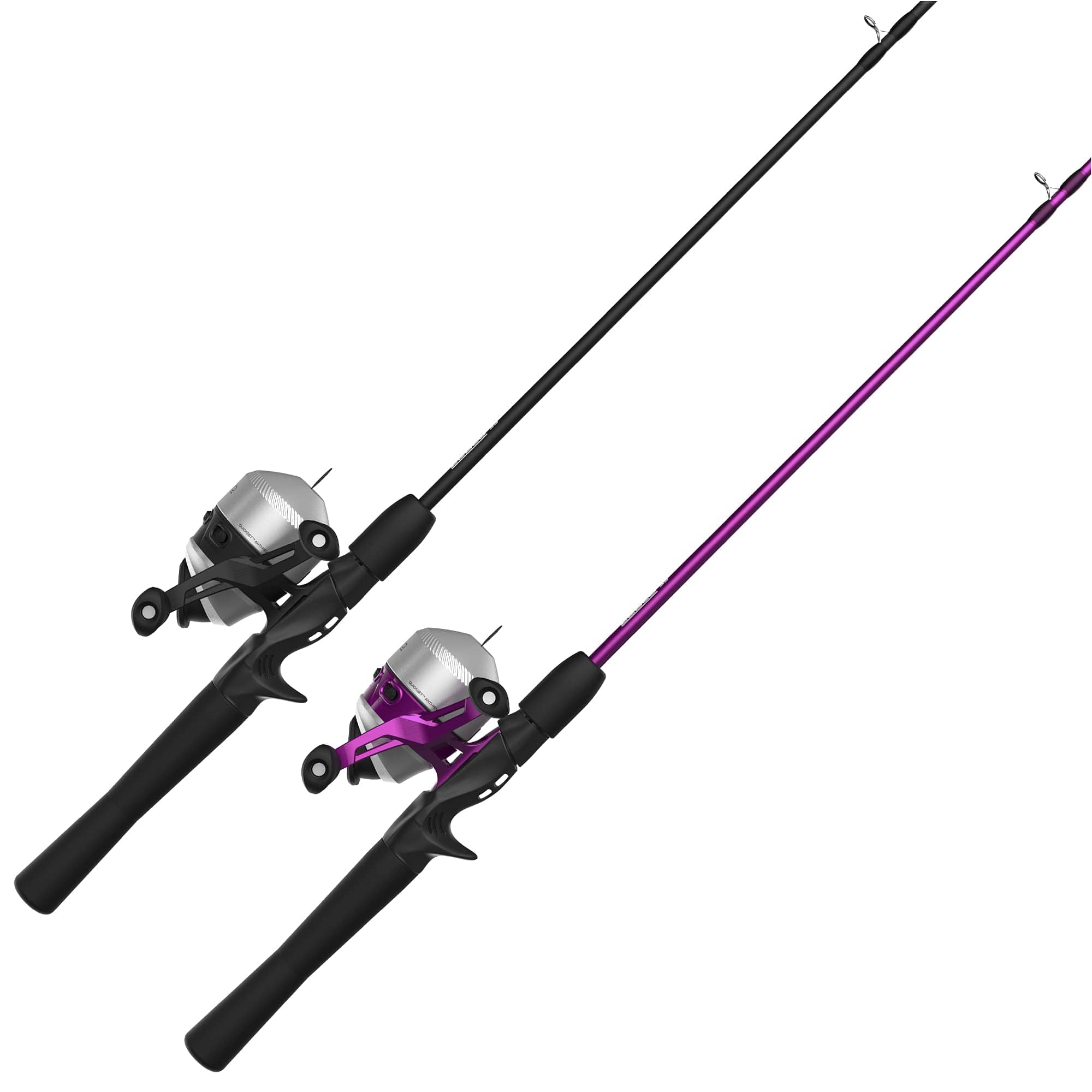NICHOLAS KLEIN - 33 Spincast Reel And 2 piece Fishing Rod Combo 5 foot 6 inch Durable Fiberglass - Default