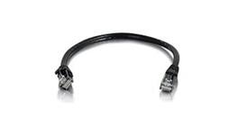 C2G - Cables to Go 27152 7 Feet Cat6 Patch Cable - 550 MHz - Snagless - 1 x RJ-45 - Male/Male - Black