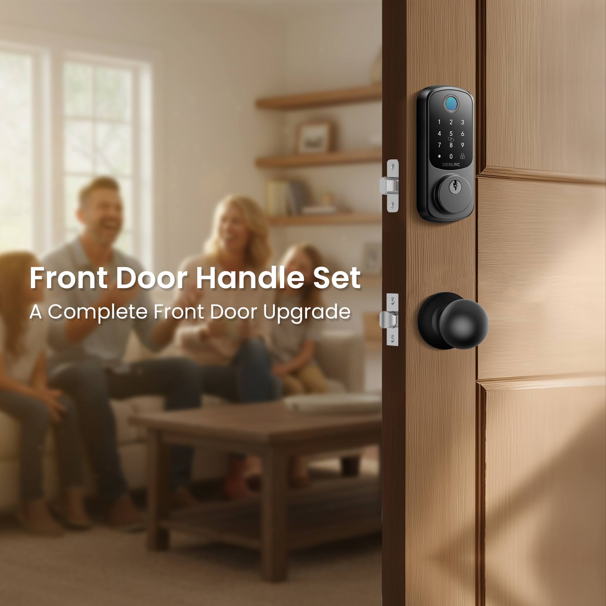 Front Door Handle Set  
A Complete Front Door Upgrade