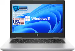 HP - 640 G5 14" Refurbished Laptop - Intel 8th Gen i5-8265U with 32GB RAM - Intel UHD Graphics - 512GB NVMe - Silver