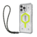 Angle. UAG - Bundle: Pathfinder Series MagSafe Case and Lanyard for iPhone 16 Pro Max - Neon Yellow/Clear.